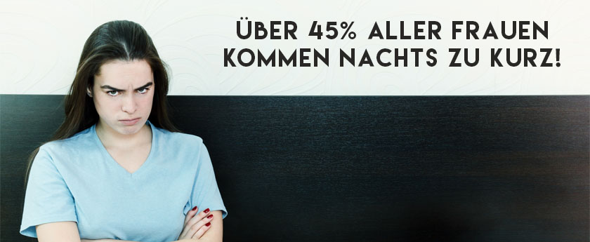 Eine aktuelle Studie bestätigt, dass die Deutschen zu wenig zu schlecht schlafen